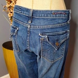 🌟Vigoss Dark Wash Stretch Bootcut Jeans Size 17